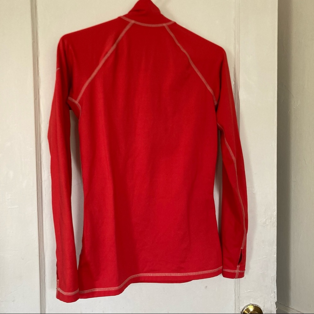 Nike Pro Dri Fit hot red Workout top - Picture 10 of 12